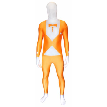 Picture of MORPHSUIT ADULT - LARGE - GLOW TUX - ORANGE