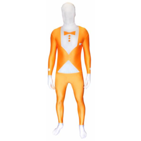 Picture of MORPHSUIT ADULT - LARGE - GLOW TUX - ORANGE