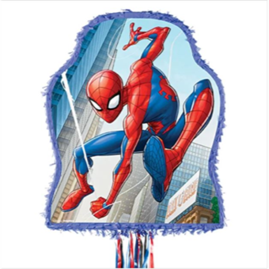 Picture of SPIDER MAN PULL PINATA