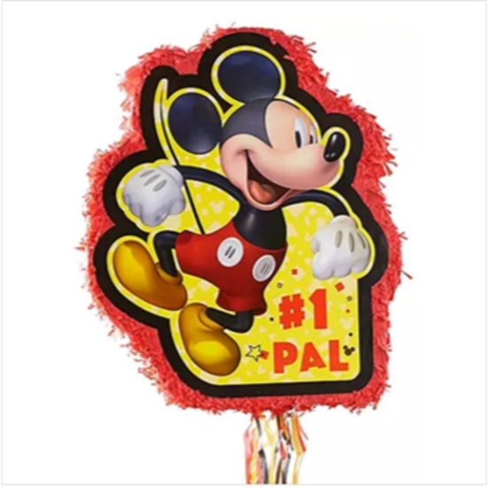 Picture of MICKEY MOUSE PULL PINATA