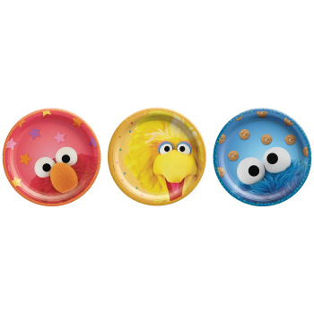 Image de EVERYDAY SESAME STREET - 7" PLATE - ASSORTED