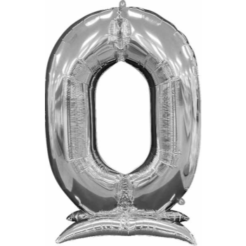 Image de 50'' NUMBER 0 STAND-UP (AIR ONLY)SUPER SHAPE - SILVER