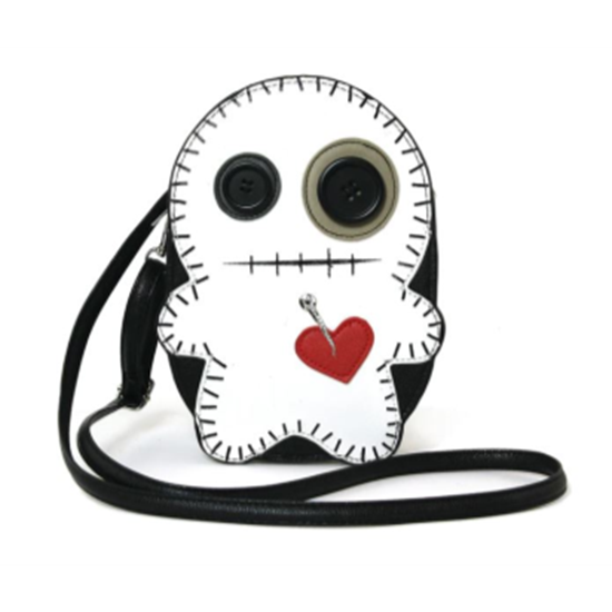 Image sur PURSES - Stitched Voodoo Doll Shoulder Crossbody Bag