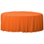 Picture of ORANGE ROUND TABLE COVER 84"