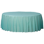 Image de ROBIN'S EGG BLUE ROUND TABLE COVER 84" 