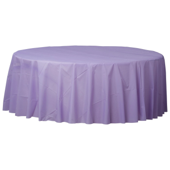 Picture of LAVENDER ROUND TABLE COVER 84"