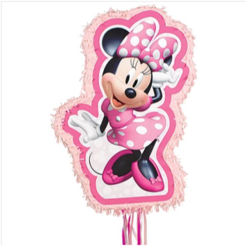 Image de MINNIE MOUSE PULL PINATA