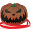 Picture of PURSES - Sleepyville Critters - Pumpkin Two Faced Jack O Lantern Crossbody Bag
