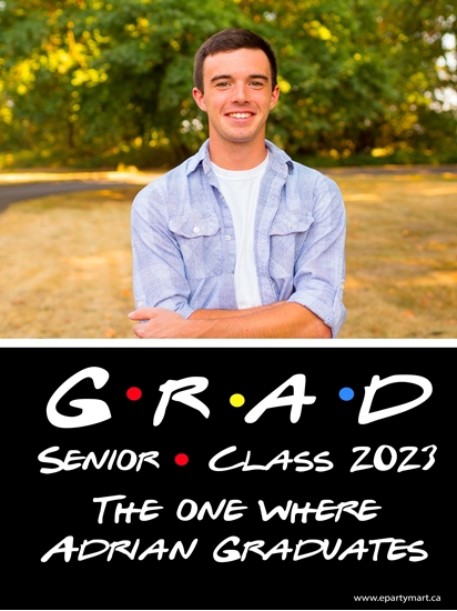 Image sur LAWN YARD SIGN - GRAD ANY IMAGE