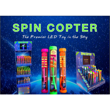 Image de SPIN COPTER - LED TOY - FLYS 150' IN THE AIR