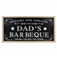 Picture of DECOR - DAD BBQ WOODEN PLAQUE 31.5" x 15.75"