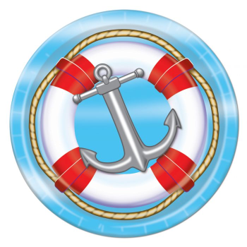 Image de Nautical 9" Plates