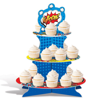 Image de Super Hero Cupcake Stand