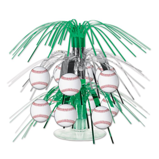 Image sur Baseball Mini Cascade Centerpiece 7.5"