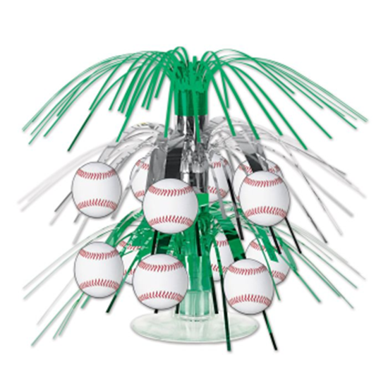 Picture of Baseball Mini Cascade Centerpiece 7.5"