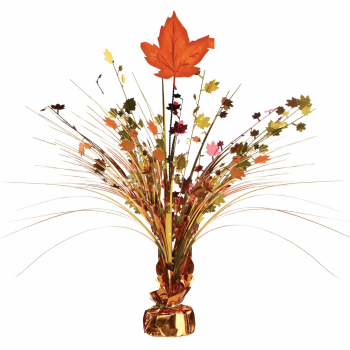 Image de DECOR - FALL LEAVES SPRAY CENTER PIECE