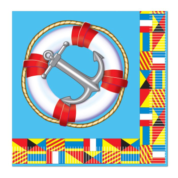 Image de Nautical Luncheon Napkins