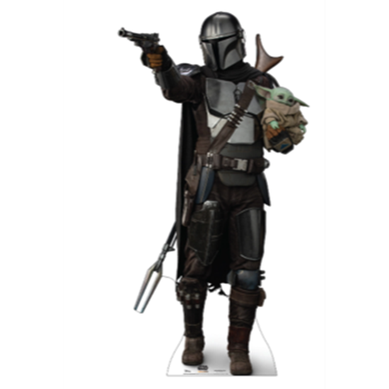 Image sur STAR WARS - THE MANDALORIAN - LIFE SIZE CARDBOARD STANDEES