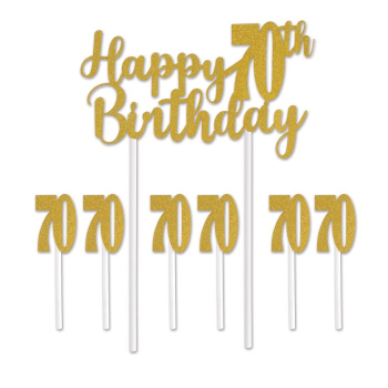 Image de 70th - Birthday Cake Topper