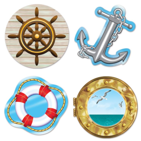 Image sur Nautical Cutouts