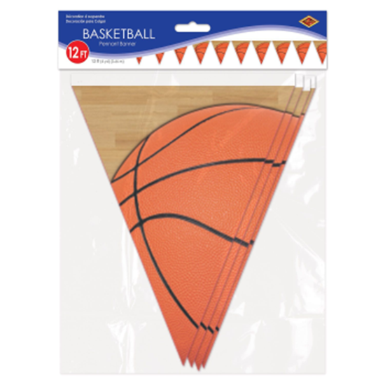 Image sur Basketball Pennant Banner
