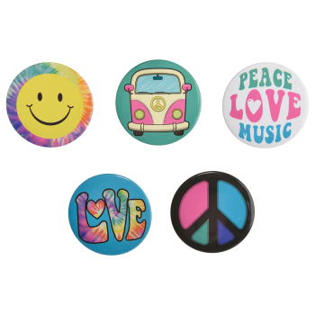 Image de 60'S HIPPIE BUTTONS