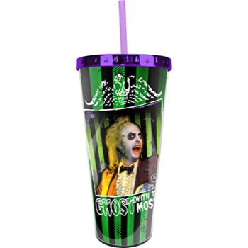 Picture of BEETLEJUICE - FOIL CUP WITH STRAW