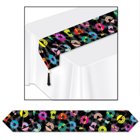 Image sur 50's - Printed Rock & Roll Table Runner