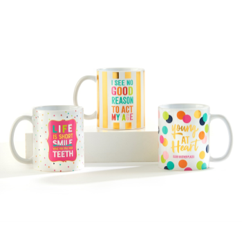Image de GIFTLINE - BIRTHDAY MUG ASSORTMENT #3