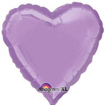 Picture of 18" FOIL - METALLIC LAVENDER HEART