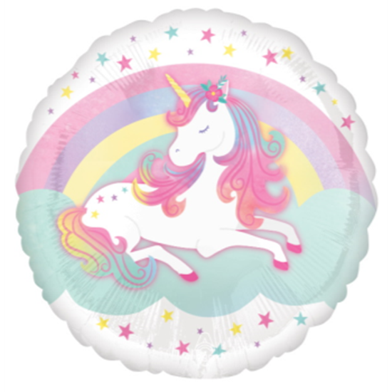 Picture of 18" FOIL - ENCHANTED UNICORN