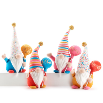 Image de GIFTLINE - BIRTHDAY CHEERS GNOME 15"