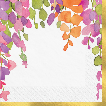 Picture of Romantic Floral Luncheon Napkins