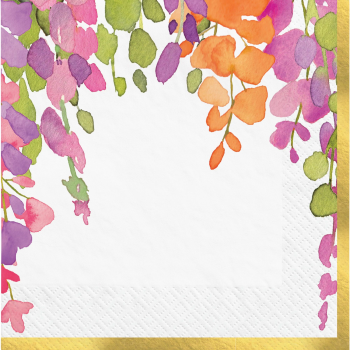 Image de Romantic Floral Luncheon Napkins