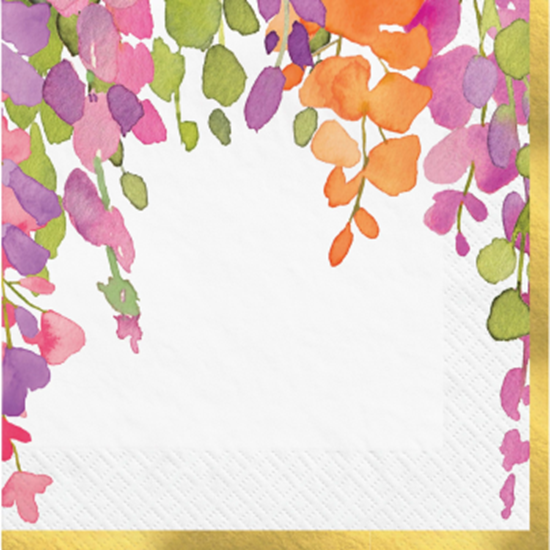 Image sur Romantic Floral Luncheon Napkins