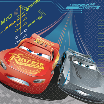 Image de DISNEY CARS 3 Luncheon Napkins