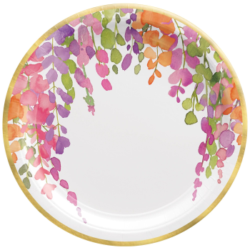 Picture of Romantic Floral 10" Round Plates