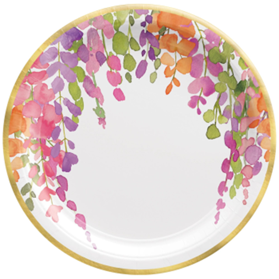 Image sur Romantic Floral 10" Round Plates