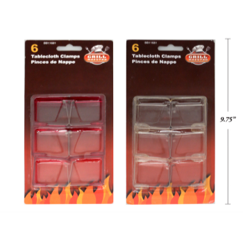 Image de TABLEWARE - TABLECLOTH METAL CLAMPS 