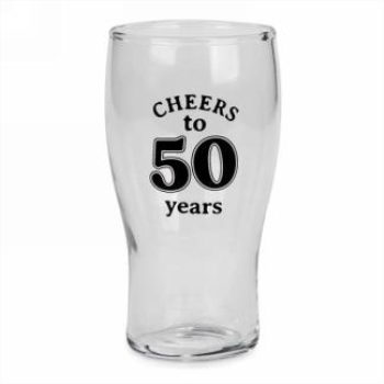 Picture of 50th BEER GLASS 