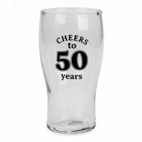 Picture of 50th BEER GLASS 
