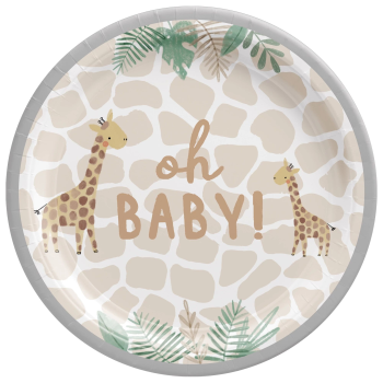 Picture of Soft Jungle 7" Round Plates