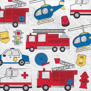 Picture of First Responders Luncheon Napkins