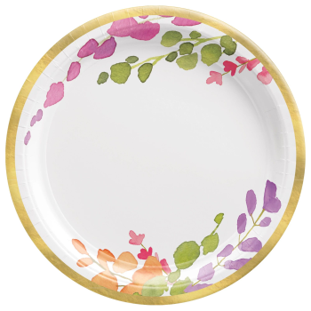 Picture of Romantic Floral 7" Round Plates