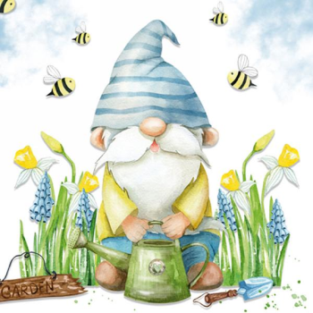 Image de GARDEN GNOME - LUNCHEON NAPKINS