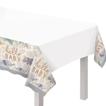 Picture of Soft Jungle Plastic Table Cover
