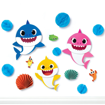 Image de Baby Shark Wall Deco Kit