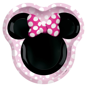 Picture of Minnie Mouse Forever 9" Shaped Plates