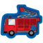 Image de First Responders Fire Truck Shaped Plates 7"