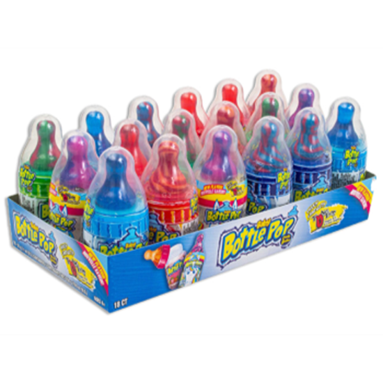Image sur 1 PACK TOPPS BABY BOTTLE POP CANDY